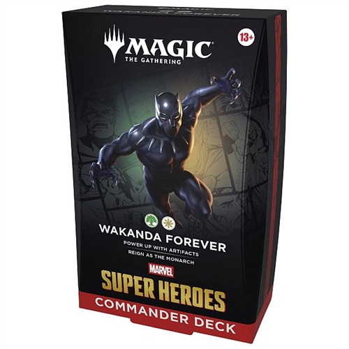 Marvel Super Heroes - Commander Deck - Wakanda Forever - Magic the Gathering